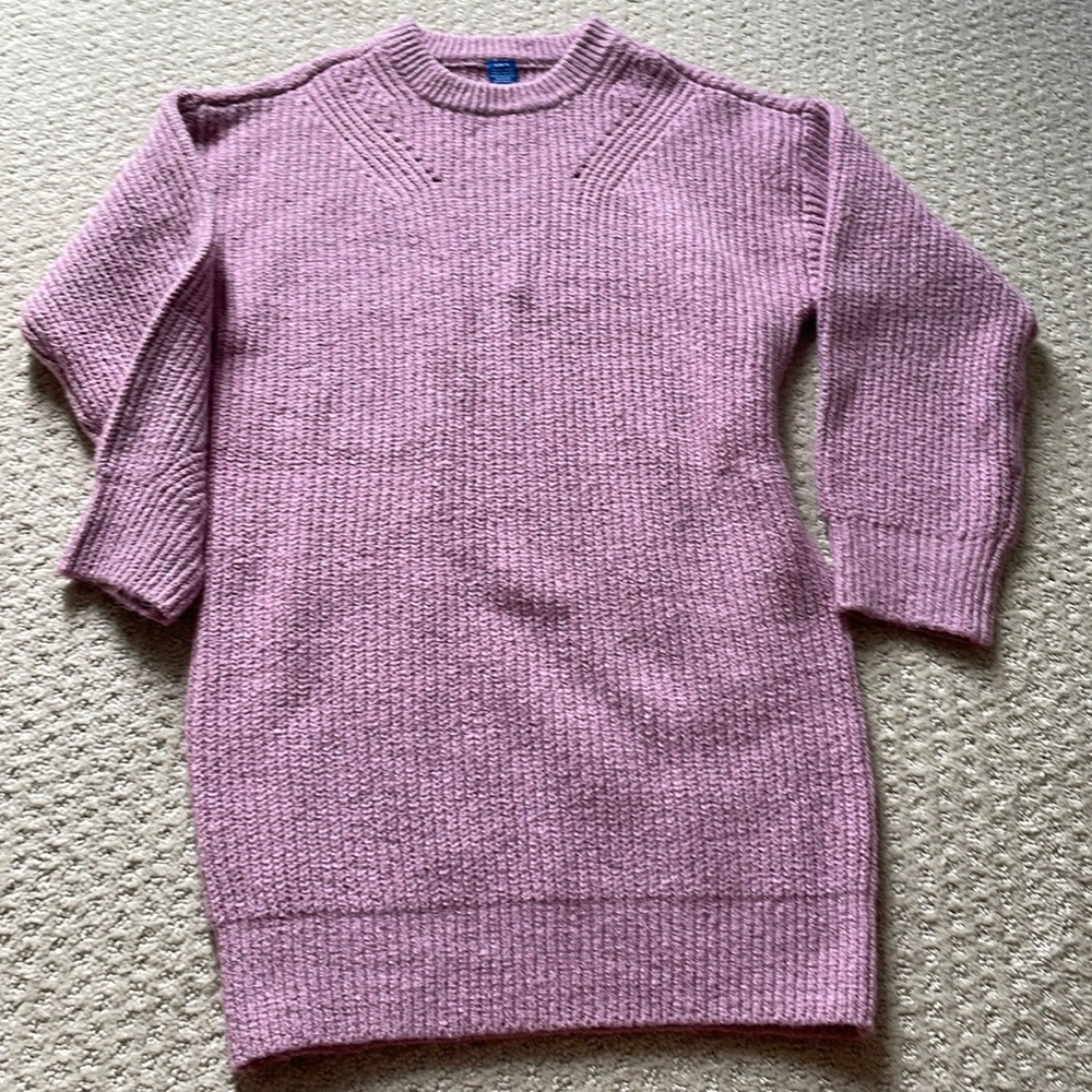 Lilac sweater dress